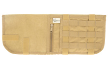 Tactical Visor Cover, Large, Coyote Brown, MOLLE Panel TV1003