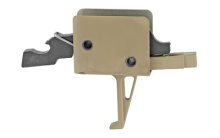 Match Trigger, Single Stage, Flat,Fits Small Pin AR, Flat Dark Earth 91503FDE
