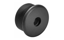 End Cap, Compatible With All CMMG .22LR Conversion Kits, QD, Black 22CA9D2