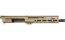 DISSENT, MK4, Complete Upper Receiver, 300 Blackout, 10.5" Threaded Barrel, 5/8x24, CMMG Zeroed Linear Compensator, Cerakote Finish, Coyote Tan, M-LOK Free Float Handguard, Fits AR-15 Lower Receiver, Includes 1913 Picatinny Rail End Plate 30BC239-CT