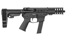 Banshee 300, Semi-automatic Pistol, 40 S&W, 5" Barrel, Aluminum Frame, Graphite Black Cerakote, 22Rd, CMMG RipBrace Pistol Brace, CMMG M-LOK RML4 Handguard, Magpul MOE Pistol Grip, Ambi Sling Plate 40A513C-GB