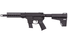 MkG-45 Guard PSB, Semi-automatic Pistol, 45 ACP, 8" Barrel, 1:16 Twist, Aluminum Frame, Black Finish, Magpul MOE Pistol Grip, KAK Shockwave Brace and Tube, 13Rd 45ABF17