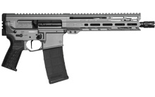 MK4, DISSENT, Semi-automatic Pistol, AR, 5.56 NATO, 10.5" Threaded Barrel, 1/2x28, CMMG Zeroed Linear Compensator, Cerakote Finish, Tungsten, TriggerTech AR-D 2-Stage Trigger, 9.6" M-LOK Handguard, CMMG Zeroed Polymer Grip, 30 Rounds, 2 Magazines 55A8D40