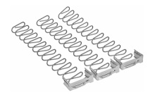 Spring and Follower Kit, Triple Braided Springs, SS Anti-Tilt Followers, 3-Pack 55AFD2B