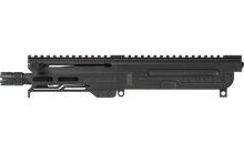 DISSENT, MK4, Complete Upper Receiver, 5.56NATO, 6.5" Threaded Barrel, 1/2x28, CMMG Zeroed Linear Compensator, Cerakote Finish, Armor Black, M-LOK Free Float Handguard, Fits AR-15 Lower Receiver, Includes 1913 Picatinny Rail End Plate 55B9331-AB
