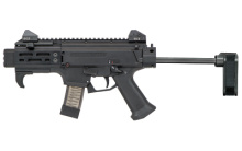CZ Scorpion EVO 3 S2, Pistol, 9MM, 4.1" Barrel, Polymer Frame, Black Finish, Adjustable Sights, Ambidextrous Safety, 10Rd 01348