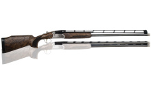 All-American Trap Combo, 12 Gauge, 3" Chamber, 32" Barrel, Silver Finish, Walnut Stock, 2 Rounds 06582