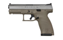 P-10 Compact, Striker Fired, 9MM, 4" Barrel, Polymer Frame, Flat Dark Earth & White Nitride Finish, 10Rd, Night Sights 01528