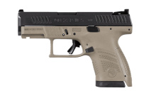P-10 S, Striker Fired, Semi-automatic, Polymer Frame Pistol, Sub-compact, 9MM, 3.5" Barrel, Nitride Slide Finish, Flat Dark Earth, 3 Interchangeable Backstraps, Fixed Sights, Integrated Trigger Safety, 10 Rounds, Reversible Magazine Catch 81561