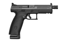 P-10 F Suppressor-Ready, Striker Fired, Semi-automatic, Polymer Frame Pistol, Full Size, 9MM, 5.11" Barrel, Threaded Barrel - 1/2X28, Nitride Slide Finish, Black, 3 Interchangeable Backstraps, High Fixed Sights, Integrated Trigger Safety, 21 Rounds, Reve