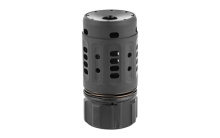 Pyro Enhanced Muzzle Brake, Fits Dead Air Key Brake or Flash Hider, Black Finish DA202