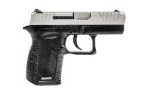 DB380, Semi-automatic, Striker Fired, Sub-Compact, 380 ACP, 2.8" Stainless Steel Barrel, Nickel Boron Coated Barrel and Slide, Black Polymer Frame, 6Rd, 1 Magazine DB0100E021