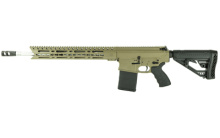 DB10ELB .308 Winchester 18 Inch Fluted Stainless Barrel Lavi KeyMod Handguard Magpul CTR Stock Flat Dark Earth Finish 20 Round