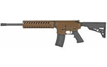 DB15CCBB, Semi-automatic Rifle, 223 Rem/556NATO, 16" Barrel, 1:9 Twist, Burnt Bronze Finish, 6 Position Stock, 30Rd, 10" Diamondback Aluminum T-marked 4-Rail DBF15CCBB