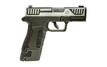 AM2, Semi-automatic Pistol, Striker Fired, 9MM, 3.5" Barrel, Polymer Frame, Black Finish with Duo-Tone Slide, 10Rd & 15Rd, 2 Magazines DBAM29SL