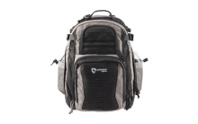 Defender Backpack, 600D Polyester, Shadow two tone Black and Steel 14-310SH
