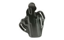 001 Thumb Break Scabbard Belt Holster Right Hand Black Sig P320/250 Leather 001BA1BZ0