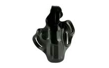 0Thumb Break Scabbard Belt Holster, Fits FN FIVE-SSEVEN, Right Hand, Black Leather 001BAS8Z0