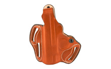 Thumb Break Scabbard Belt Holster, Fits S&W M&P Shield, Left Hand, Tan 001TBX7Z0