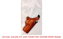 016, Dual Angle Hunter, Belt Holster, Fits S&W L Frame 4", Right Hand, Tan Leather 016TC34Z0