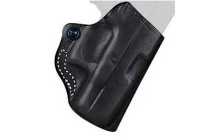 Mini Scabbard Belt Holster, Fits Kahr PM9, PM40, MK9, MK40, Right Hand, Black 019BAV7Z0