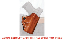 019, Mini Scabbard, Belt Holster, Fits Taurus Spectrum, Left Hand, Black Leather 019BB0FZ0