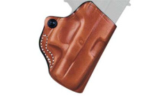 Mini Scabbard Belt Holster, Fits Sig P938, Right Hand, Tan Mini Scabbard Belt Holster, Fits Sig P938, Right Hand, Tan