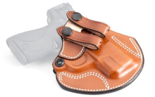 Cozy Partner Inside The Pant Holster, Fits S&W Shield, Right Hand, Tan Leather 028TAX7Z0