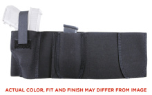 060, Elastic Belly Band, Belly Hlstr, Fits Extra Large, 44-50, Ambidextrous, Black Nylon 060BJG4Z0