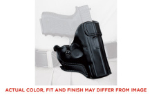 068, Sky Cop, Belt Holster, Fits 1911 Officer, Right Hand, Black Leather 068BA19Z0