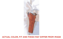 081, DOC Holiday Holster, Belt Holster, Fits SAA 4 3/4", Right Hand, Tan Leather 081TC54Z0