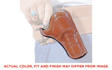 083, DOC Holiday Cross Draw, Belt Holster, Fits SAA 3 1/2", Left Hand, Black Leather 083BD53Z0