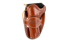 088, Desperado Holster, Belt Holster, Fits Ruger Blkhawk, Vaquero, Left Hand, Tan Leather 088TD55Z0