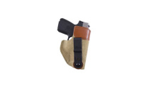 Sof-Tuck Inside The Pant Holster, Fits Glock 42, Left Hand, Tan Leather 106NBY8Z0
