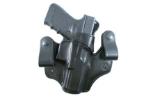 Mad Max Inside The Pant Holster, Fits Glock 17/19/22/23/36, Right Hand, Black Leather 112BAB2Z0