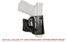 115, E-GAT Slide, Belt Holster, Fits SIG SAUER P365, Left Hand, Black Leather 115BB8JZ0