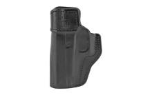 127, Inside Heat, Inside Waistband Holster, Fits Glock 48, Right Hand, Black Leather 127BA3NZ0