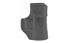 127, Inside Heat, Inside the Pants Holster, Fits SIG SAUER P365, Left Hand, Black Leather 127BB8JZ0