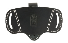 Outback IWB/OWB Belt Holster, Fits Most Small Frame Auto and 1911 Pistols, Ambidextrous, Black Leather 145BJG1Z0