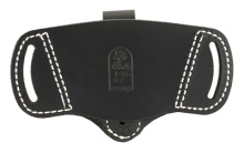 Outback IWB/OWB Belt Holster, Fits Large Autos and Small Revolvers, Ambidextrous, Black Leather 145BJG2Z0