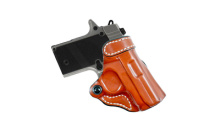 Criss-Cross Belt Holster, Fits Sig Sauer P238, Springfield 911, Kimber Micro Carry, Colt Mustang, Right Hand, Black Leather 155BAP6Z0