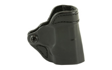 155 Criss-Cross, Belt Holster, Right Hand, Black Leather, S&W Bodyguard & S&W Bodyguard with integrated Crimson Trace Laser 155BAU7Z0