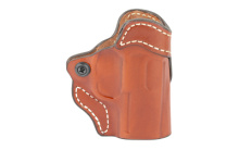 DeSantis Gunhide, 155, Criss-Cross, Belt Holster, Fits SIG SAUER P365, Right Hand, Tan Leather