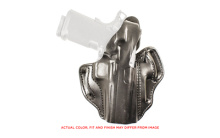 C&L Thumb Break Scabbard, Belt Holster, Fits Springfield Prodigy 4.25", Leather, Right Hand, Black 1CLBA7WZ0