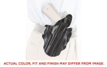 1CL, Scabbard (Cocked & Locked), Belt Holster, Fits 1911 Government, Left Hand, Black Leather 1CLBB85Z0
