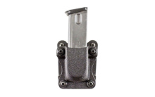 Quantico, Double Magazine Pouch, Ambidextrous, Black, Kydex, Fits Smith & Wesson M&P 9/40 Magazine A87KJXXZ0