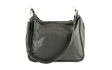 Gunny Bag, Handbag, Integrated Holster, Black, Leather, Fits Most Small Frame Autos L28BJG1Z0