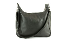 Gunny Bag, Handbag, Integrated Holster, Black, Leather, Fits Most Large Freame Autos L28BJG2Z0