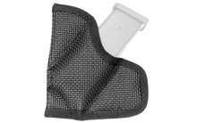Mag-Packer Magazine Pouch, Fits Glock 17,19,20,21,22,23, Ambidextrous, Black Leather M38BJJJZ0