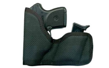Cargo Nemesis Pocket Holster, Fits Ruger LCP, Keltec P3AT, Black Leather M52BJG3Z0